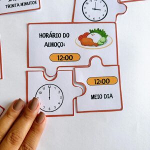 RELÓGIO QUEBRA-CABEÇA