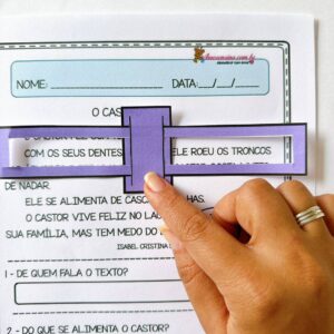 RÉGUA PARA LEITURA